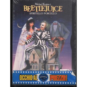 Beetlejuice. Spiritello Porcello DVD Tim Burton Warner Home - 11785 Sigillato