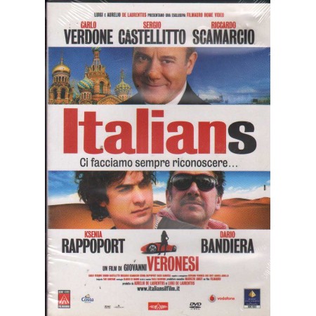 Italians DVD Giovanni Veronesi Filmauro - 04089 Sigillato