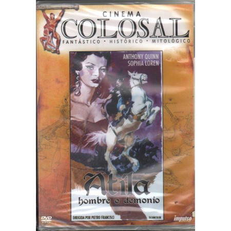 Atila Hombre O Demonio DVD Pietro Francisci Universal - 8436022963917 Sigillato