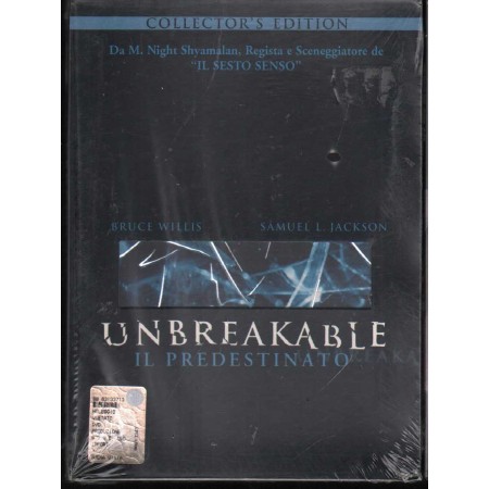 Unbreakable. Il Predestinato DVD Manoj Shyamalan Touchstone - 0019 Sigillato