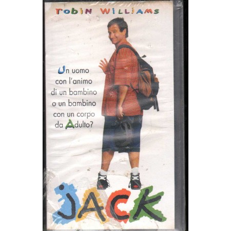 Jack VHS Robin Williams Univideo – 4702 Sigillato