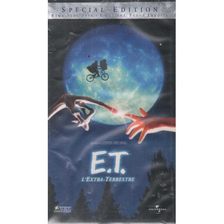 E.T. L'Extra Terrestre VHS Steven Spielberg Univideo – 74902792 Sigillato