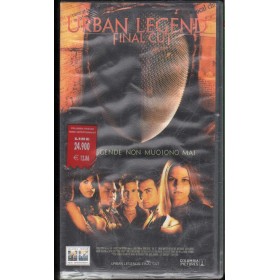 Urban Legend - Final Cut VHS John Ottman Univideo – 73562 Sigillato