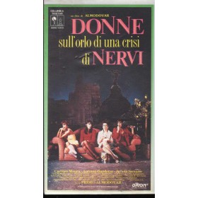 Donne Sull'Orlo Di Una Crisi Di Nervi VHS Pedro Almodóvar Univideo – 22166 Nuovo