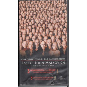 Essere John Malkovich VHS Spike Jonze Univideo – 0783313 Nuovo
