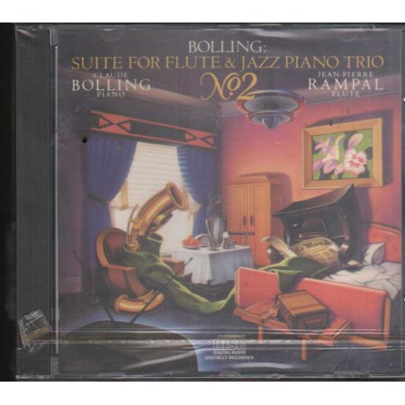 Claude Bolling CD Suite No. 2 For Flute And Jazz Piano Trio CBS – MK42318 Sigillato
