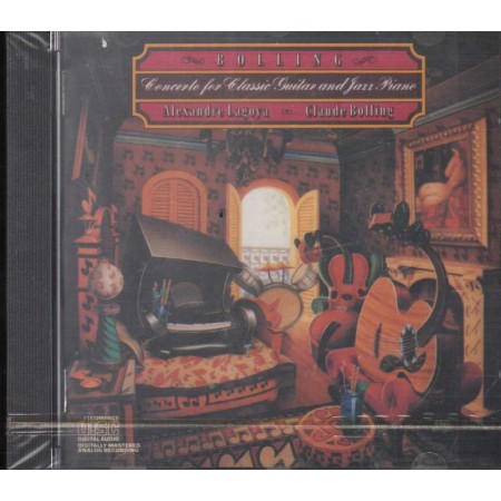 Claude Bolling CD Concerto For Classic Guitar And Jazz Piano Sony – MK37264 Sigillato