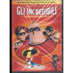 Gli Incredibili. Una Normale Famiglia Di Supereroi DVD Brad Bird Disney - 0200 Sigillato