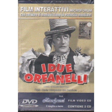 I Due Orfanelli DVD Mario Mattoli Minerva Sigillato