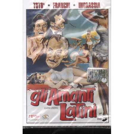 Gli Amanti Latini DVD Toto' Euro International - 00101 Sigillato
