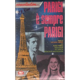 Parigi E' Sempre Parigi VHS Marcello Mastroianni Univideo - 075022 Sigillato