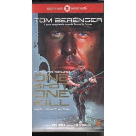 One Shot One Kill - A Colpo Sicuro VHS Luis Llosa Univideo - 3991 Sigillato