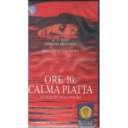 Ore 10: Calma Piatta, Un Viaggio Nella Paura VHS Phillip Noyce Univideo - 11870 Sigillato
