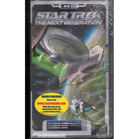 Star Trek The Nex 6.6 VHS Univideo - 71124 Sigillato