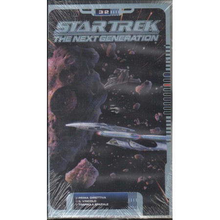 Star Trek The Nex 3.2 VHS Univideo - 70728 Sigillato