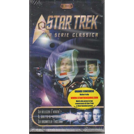 Star Trek Serie Classica 3.3 VHS Univideo - 71138 Sigillato