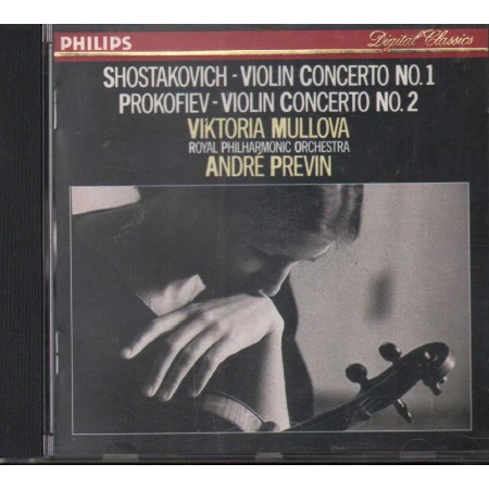 Dmitri Shostakovich CD Violin Concerto No. 1, No. 2 Philips – 4223642 Sigillato