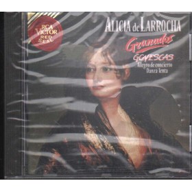 De Larrocha CD Goyescas - Allegro De Concierto - Danza Lenta RCA – RD60408 Sigillato