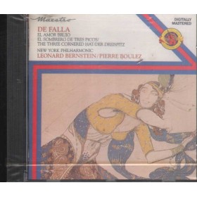 Leonard Bernstein CD Manuel De Falla CBS – MYK44721 Sigillato