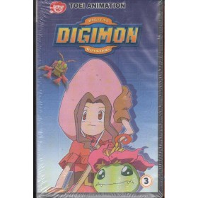 Digimon, Vol. 3 VHS Univideo - 20012 Sigillato
