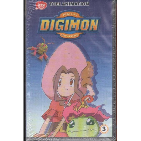 Digimon, Vol. 3 VHS Univideo - 20012 Sigillato