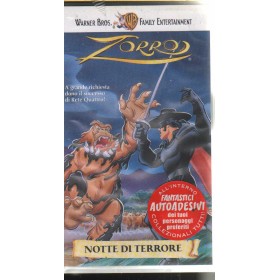 Zorro : Notte Di Terrore VHS Univideo - PIV15782 Sigillato