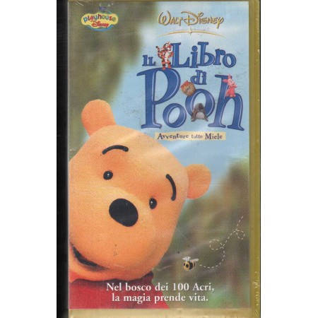 Libro Di Pooh Avventure Tutto Miele VHS Univideo - VS5022 Sigillato