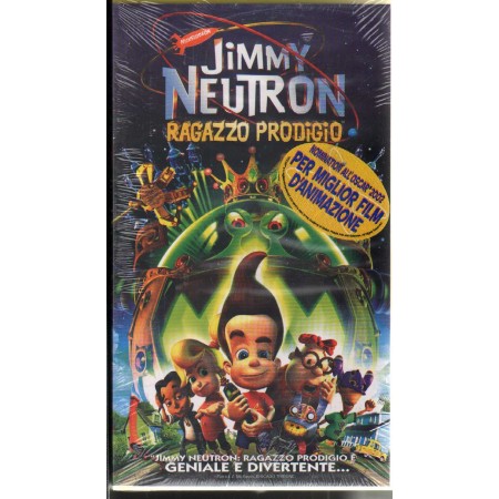 Jimmy Neutron Ragazzo Prodigio VHS John A. Davis Univideo - PVS71067 Sigillato