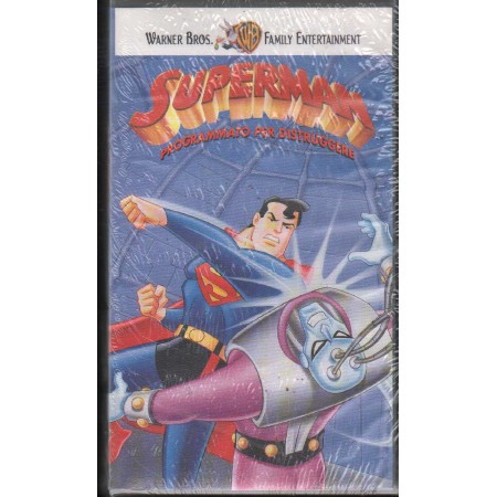 Superman - Progammato Per Distruggere VHS Univideo - PIV15247 Sigillato