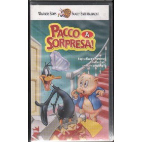 Pacco A Sorpresa, Duffy Duck Porky Pig VHS Univideo - PIV16217 Sigillato