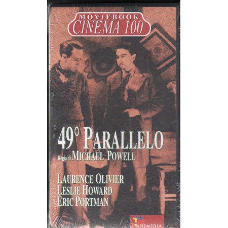 49 Parallelo -1971: Cinema100 VHS - eBook Michael Powell Univideo - CT00106 Sigillato