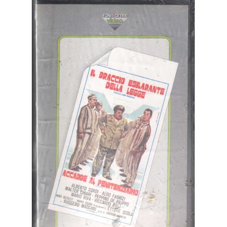 Il Braccio Esilarante Della Legge, Accadde Al Penitenziario VHS Giorgio Bianchi Univideo - FCV1022 Sigillato