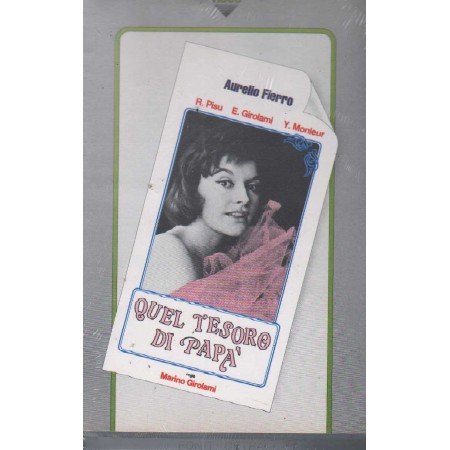 Quel Tesoro Di Papa' VHS Aurelio Fierro Univideo - FCV1053 Sigillato