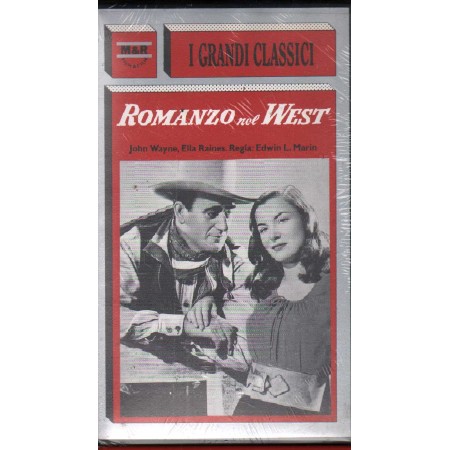 Romanzo Nel West VHS John Wayne Univideo - MR020 Sigillato