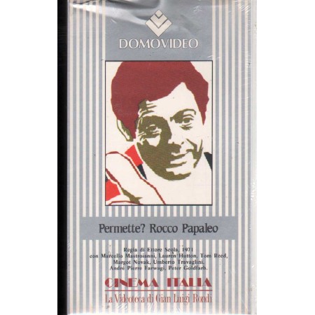 Permette? Rocco Papaleo VHS Ettore Scola Univideo - 04119 Sigillato
