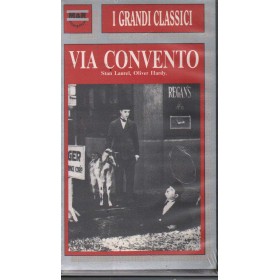 Via Convento VHS Oliver Hardy, Stan Laurel Univideo - MR105 Sigillato