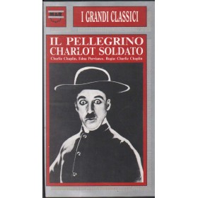 Il Pellegrino Charlot Soldato VHS Charlie Chaplin Univideo - MR105 Nuovo