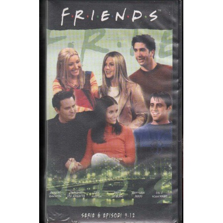 Friends Serie 6 Episodi 9-12 VHS Gary Halvorson Univideo - PIV18328 Sigillato