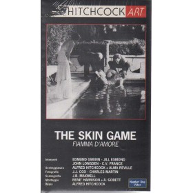 The Skin Game, Fiamma D'Amore VHS Alfred Hitchcock Univideo - CN54202 Sigillato