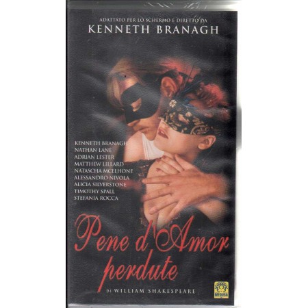 Pene D'Amor Perdute VHS Kenneth Branagh Univideo - 1078502 Sigillato