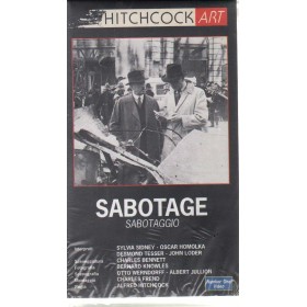 Sabotage - Sabotaggio VHS Alfred Hitchcock Univideo - CN54282 Sigillato