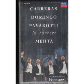 Carreras, Domingo, Pavarotti, Mehta VHS In Concert Decca – 0711233DH Sigillato