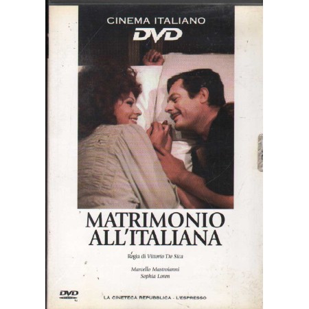 Matrimonio All'Italiana DVD Vittorio De Sica General - 43 Nuovo