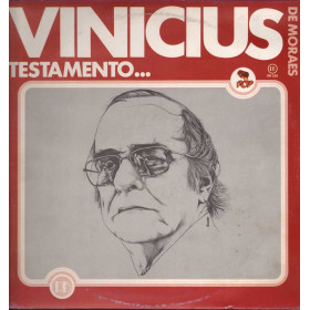Vinicius De Moraes Lp 33giri Testamento Nuovo RB 328
