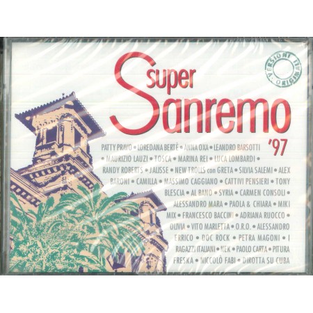 AA.VV 2 ‎MC7 Super Sanremo '97 / COL 487324 4 Sigillata