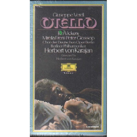 Herbert Von Karajan VHS Verdi - Othello Decca – 0724013 Sigillato