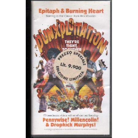 Various VHS Punxploitation Burning Heart – none Nuovo
