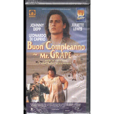Buon Compleanno Mr Grape VHS Johnny Depp Univideo -1039902 Sigillato