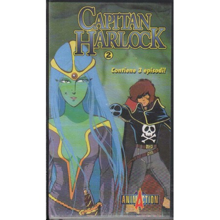 Capitan Harlock 2 VHS Univideo - 1470205 Sigillato
