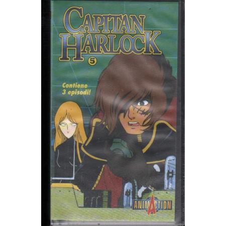 Capitan Harlock 5 VHS Univideo - 1470905 Sigillato